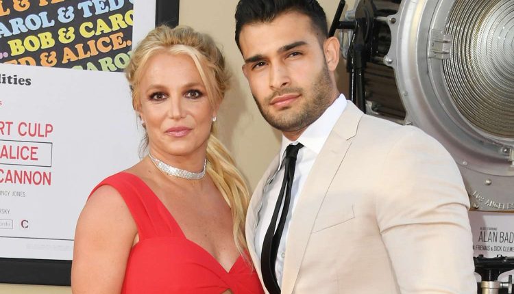 Sam Asghari image with Britney Spears Bollywood Mascot