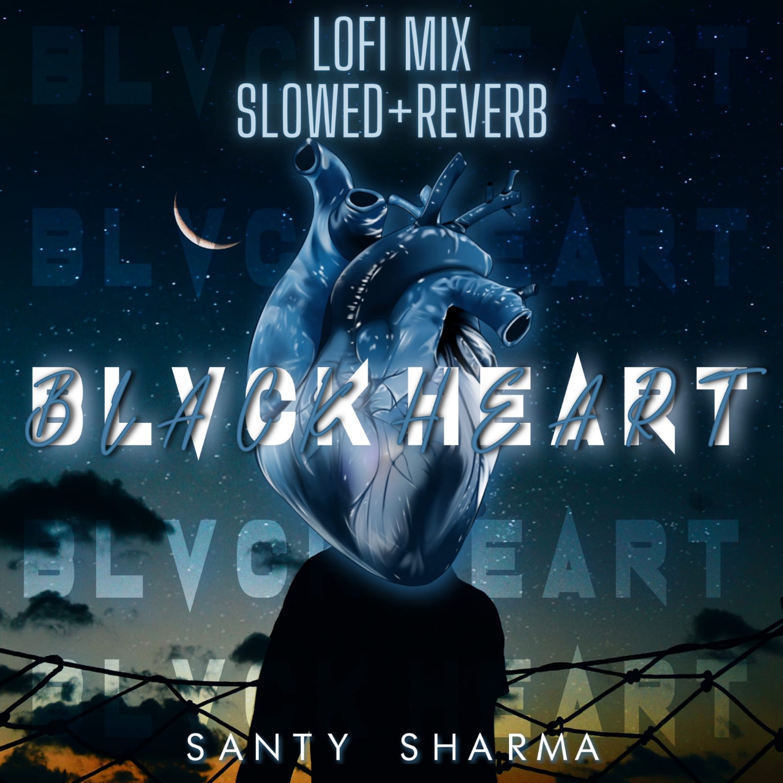 Santy Sharma launched his new single Black Heart with Lo-Fi Mix