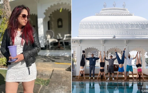 Ira Khan's Unconventional Wedding Celebrations: Headstands, Casual Vibes, and Love in Udaipur