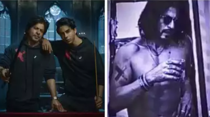 Shah Rukh Khan Flaunts Ripped Physique in D'Yavol X Campaign, promoting Son Aryan's Brand