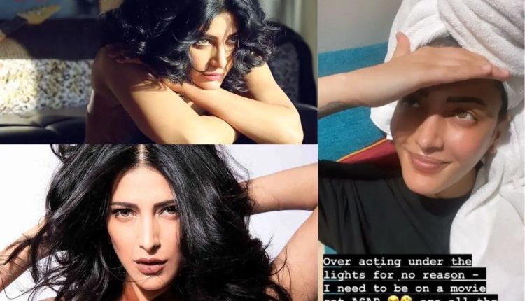 Shruti Haasan Towel Wrapped Photo Goes Viral After Actress Shares it Herself