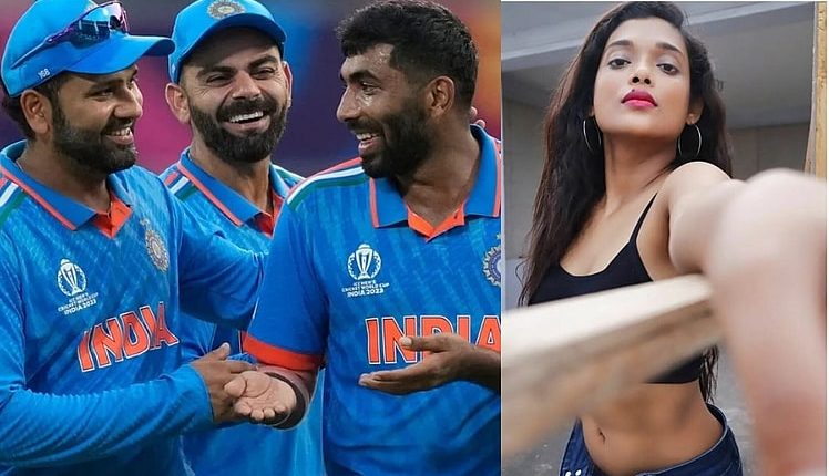 South Actress Daring World Cup Promise Sparks Controversy, Nude Celebration if India Triumphs.bollywoodmascot