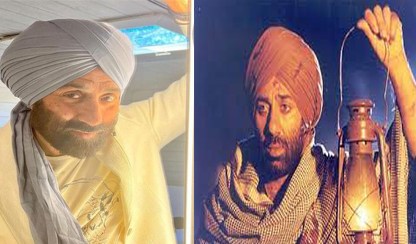 Sunny Deol Reveals Tara Singh's Look from Gadar 2 Sets While Busy Shooting for the Film