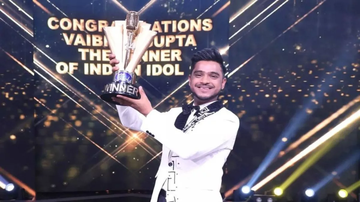 Vaibhav Gupta Crowned Winner of Indian Idol 14