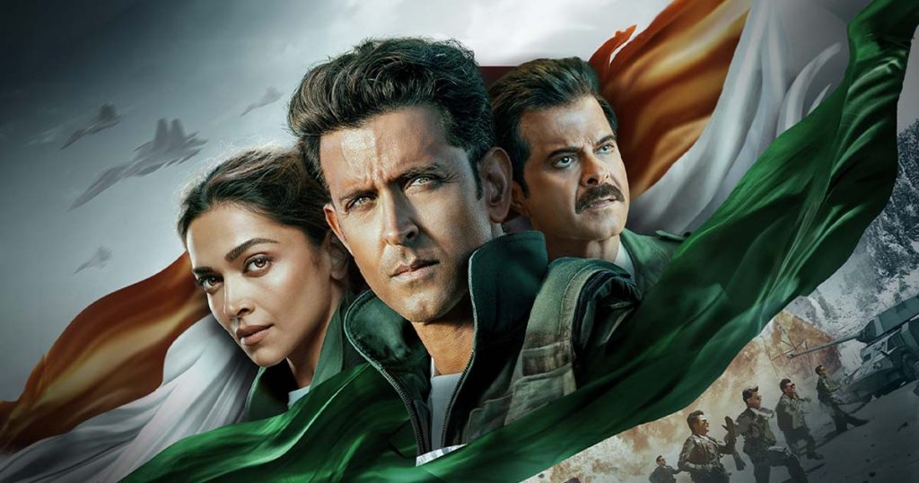 Hrithik Roshan and Deepika Padukone's 'Fighter' to set for triumph with ₹2.9 Crore Advance Booking for Day 1