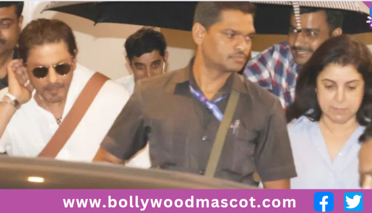 Farah Khan and Shahrukh Khan.