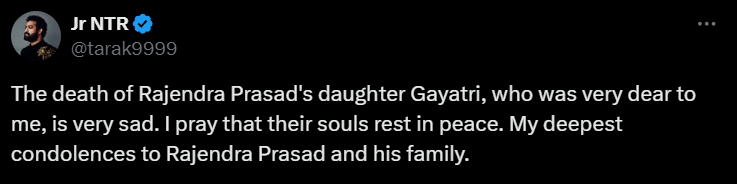Telugu Actor Rajendra Prasad Daughter Passes Away: Celebrities Including Allu Arjun and Chiranjeevi Pay Their Respects
