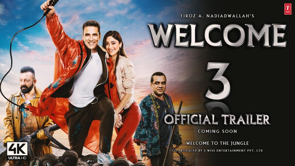 Welcome 3: Akshay Kumar Welcomes Sanjay Dutt with Style and Swagger