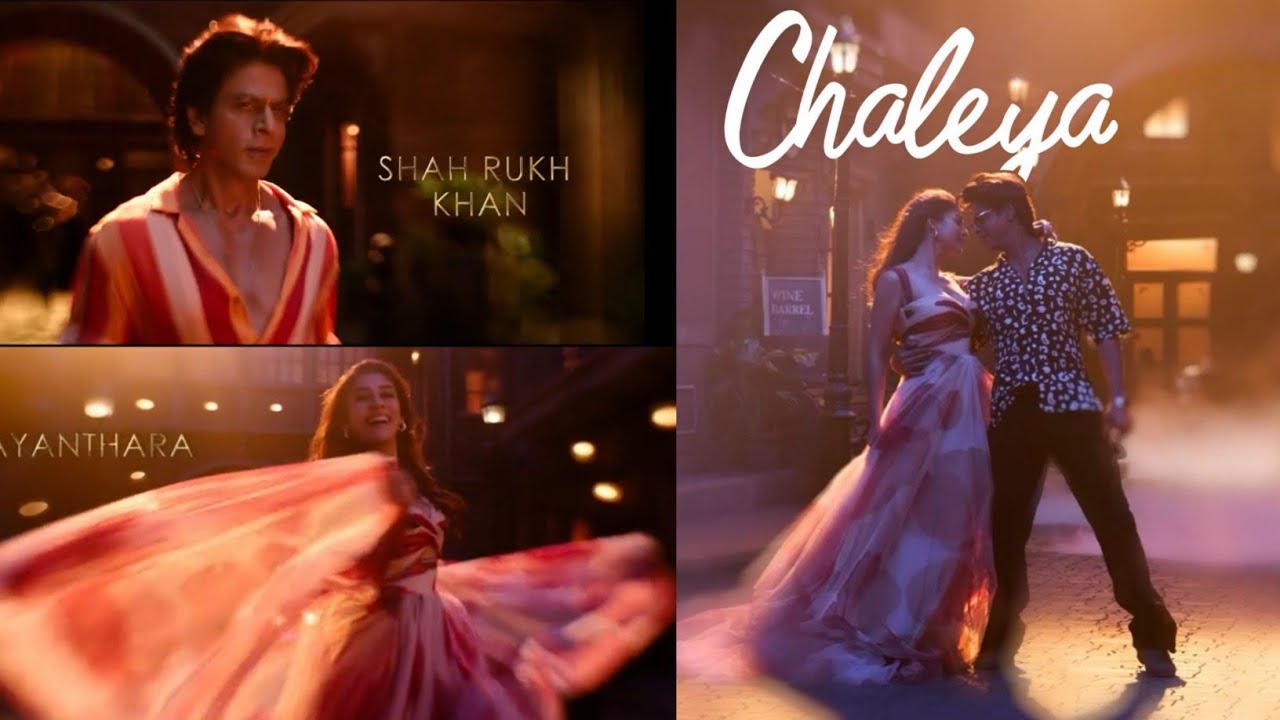 Bollywood News : Shah Rukh Khan and Nayanthara's Fairytale Romance in Jawan's Enchanting Song "Chaleya"