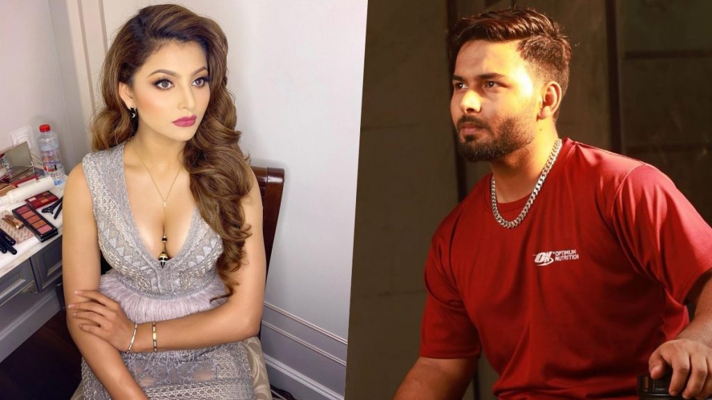 Rishabh Pant Urvashi Rautela 