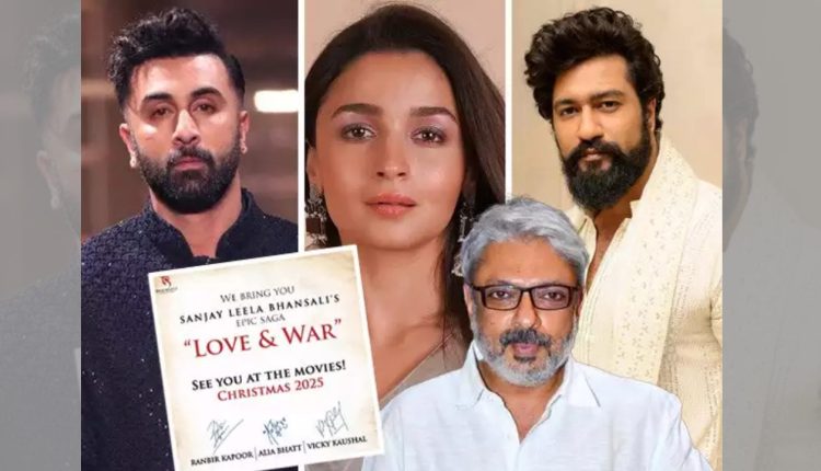 Love and War, Sanjay Leela Bhansali's Star-Studded Epic Set for Christmas 2025