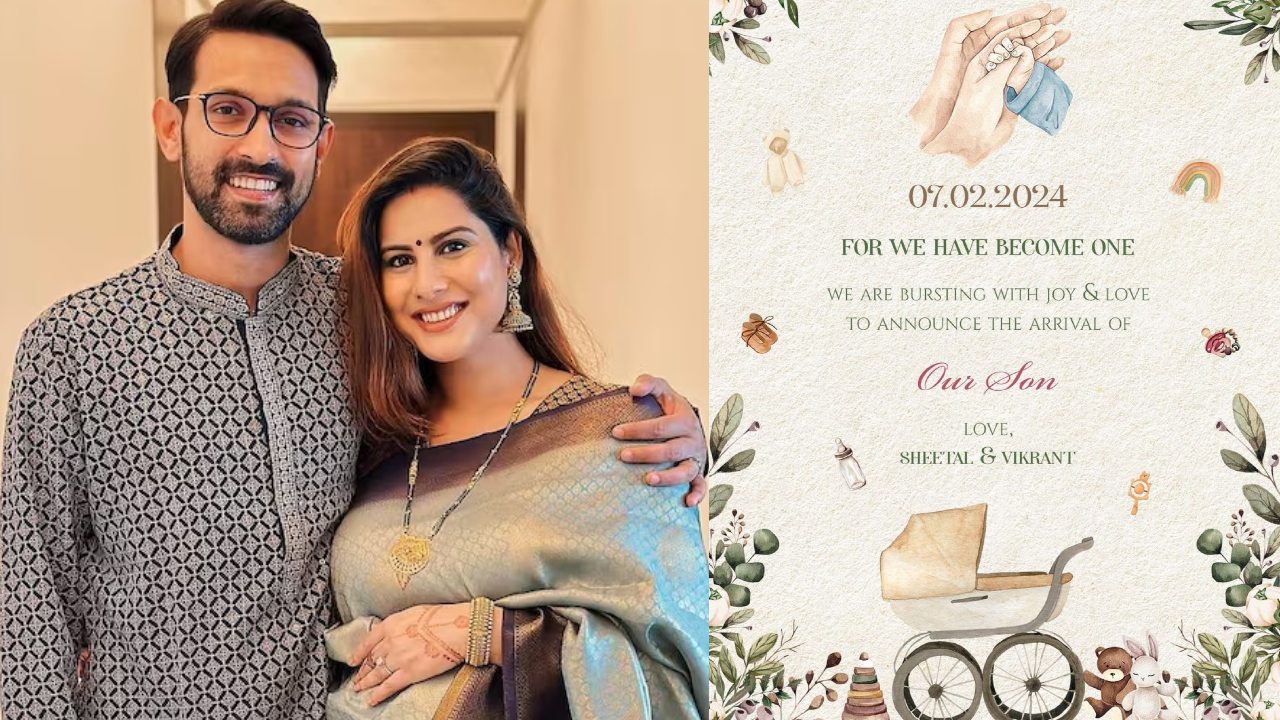 Vikrant Massey and Sheetal Thakur Welcomes Baby Boy in the World